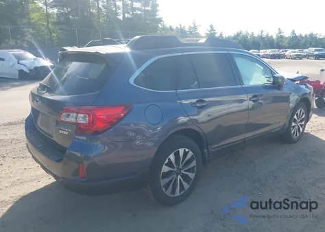 2016 Subaru Outback 2.5I Limited z USA, uszkodzony, nr VIN 4S4BSALC2G3251296